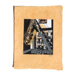 Estilo Clothing™ Inner City Saxophone Art Print on Paper