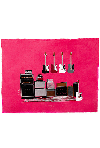 Estilo Clothing™ Amped Up Art Print on Paper