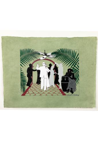 Estilo Clothing™ Art Deco Cuban Parlor Art Print on Paper