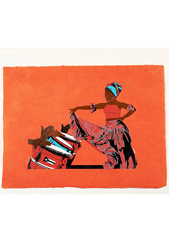 Estilo Clothing™ Afro Puerto Rican Bomba Art Print on Paper