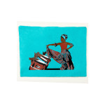 Estilo Clothing™ Afro Puerto Rican Bomba Art Print on Paper