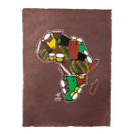 Estilo Clothing™ One drum Africa/Drum Art Print on Paper