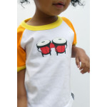Estilo Clothing™  Bongo Drums Toddler Raglan Color Block Tee