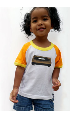 Estilo Clothing™  Turntable Toddler Raglan Color Block Tee