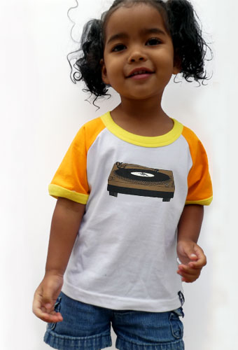 Estilo Clothing™  Turntable Toddler Raglan Color Block Tee