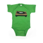 Estilo Clothing™  Gender Neutral Turntable Onesie, Green
