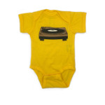 Estilo Clothing™  Gender Neutral Turntable Onesie, Yellow