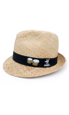 Estilo Clothing™ Bongo Trilby Straw Hat