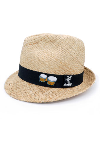 Estilo Clothing™ Bongo Trilby Straw Hat