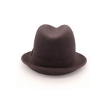 Estilo Clothing™ Chocolate Wool Fedora Hat