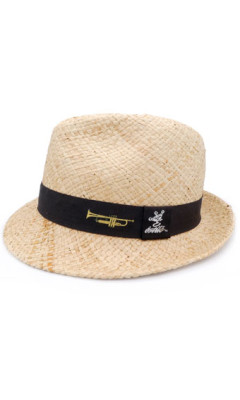 Estilo Clothing™ Trumpet Trilby Straw Hat