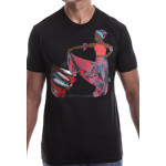 Estilo Clothing™ Afro Puerto Rican Bomba T-shirt, Black