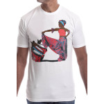 Estilo Clothing™ Afro Puerto Rican Bomba T-shirt, White