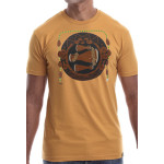 Estilo Clothing™ Bata Drums Afro Cuban T-shirt, Antique Gold