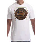 Estilo Clothing™ Bata Drums Afro Cuban T-shirt, White