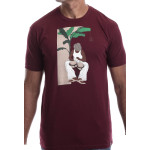 Estilo Clothing™ Bongocero Bongo Player T-shirt, Maroon