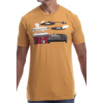 Estilo Clothing™ Cutting & Slapping Conga Turntable T-shirt, Atique Gold