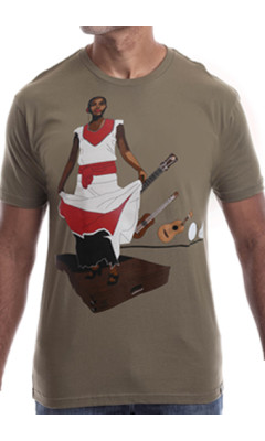 Estilo Clothing™ Son Jarocho Fandango T-shirt, Army Green