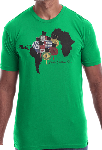 Estilo Clothing™ Ritmo African & Latin Diaspora Shekere T-shirt