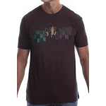 Estilo Clothing™ Studio Microphone T-shirt, Oxblood