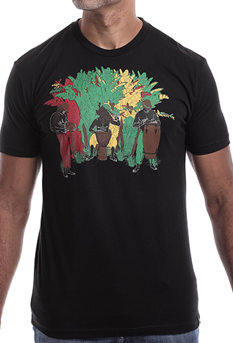 Estilo Clothing™ Tambores del Caribe Caribbean Drummers T-shirt