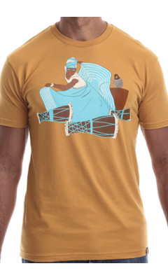Estilo Clothing™ Yemaya T-shirt, Antique Gold