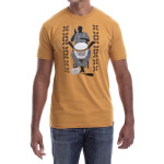 Estilo Clothing™ African Soul Dejembe Player T-shirt, Antique Gold Estilo Clothing™ African Soul Dejembe Player T-shirt, Antique Gold