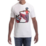 Estilo Clothing™ Afro Puerto Rican Bomba T-shirt, White