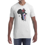 Estilo Clothing™ Afro Latino T-shirt, White Estilo Clothing™ Afro Latino T-shirt, White
