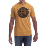 Estilo Clothing™ Bata Drums Afro Cuban T-shirt, Antique Gold