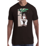 Estilo Clothing™ Bongocero Bongo Player T-shirt, Dark Chocolate