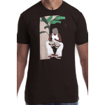 Estilo Clothing™ Bongocero Bongo Player T-shirt, Dark Chocolate