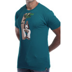 Estilo Clothing™ Bongocero Bongo Player T-shirt, Teal
