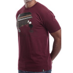 Estilo Clothing™ Esperando Montuno Fender Rhodes Piano T-shirt, Maroon