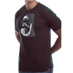 Estilo Clothing™ Harmonic Blues Harmonica Player T-shirt, Oxblood