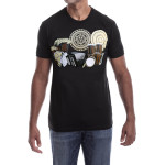Estilo Clothing™ La Cumbia de Colombia y Panama' T-shirt, Black