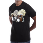 Estilo Clothing™ La Cumbia de Colombia y Panama' T-shirt, Black