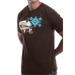 Estilo Clothing™ Maqam T-shirt, Chocolate Brown
