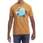 Estilo Clothing™ Yemaya T-shirt, Antique Gold