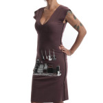Estilo Clothing™ Amped Up Bass Guitar & Amps Dress