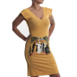 Estilo Clothing™ Art Deco Cuban Cafe Dress