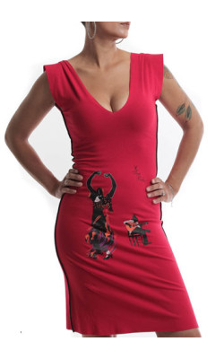 Estilo Clothing™ Flamenco Dancer & Spanish Guitar Dress