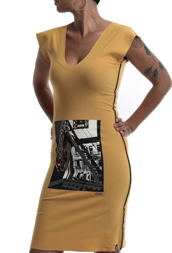 Estilo Clothing™ Inner City Saxophone Dress