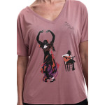 Estilo Clothing™ Flamenco Dancer & Spanish Guitar Flowy V Neck