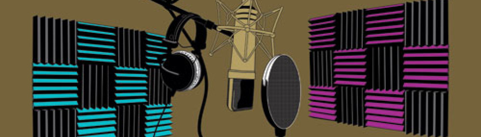 The Studio Microphone Graphic Design