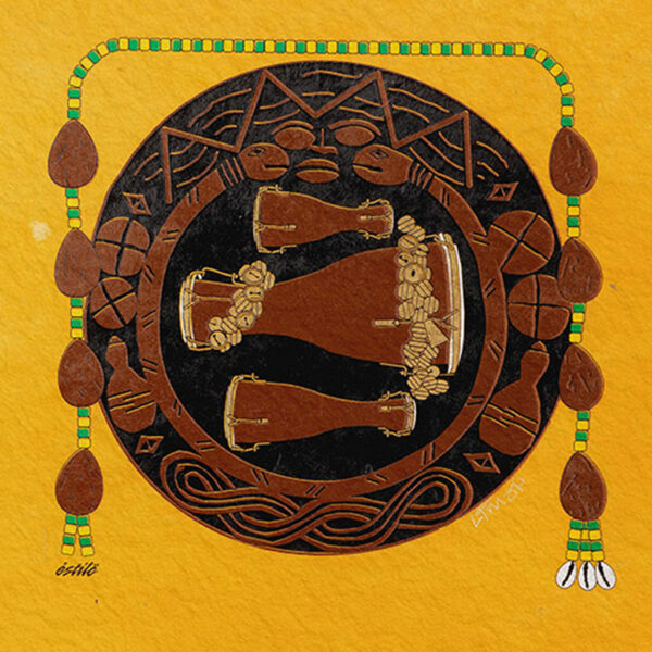 Bata Drums Afro Cuban Art Print on Paper