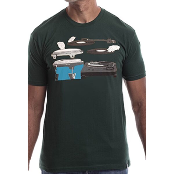 Cutting & Slapping Conga Turntable T-shirt