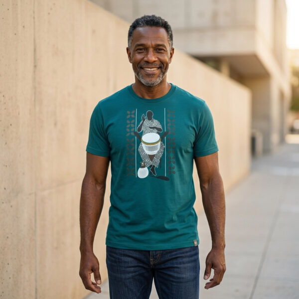 African Soul Dejembe Player T-shirt