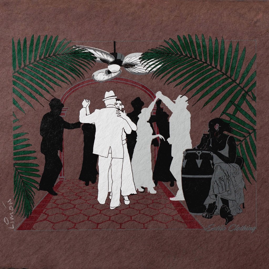 Art Deco Cuban Parlor Art Print on Paper - Image 4