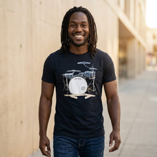 Drum Set & Broken Sticks T-shirt